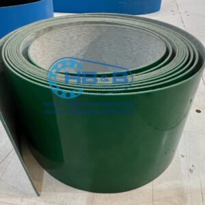 Băng tải PVC xanh trơn