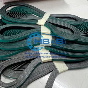 Dây đai dẹt xanh đen