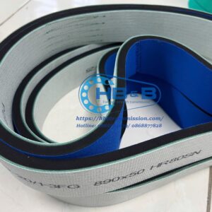 Băng tải PVC đắp mút xốp xanh