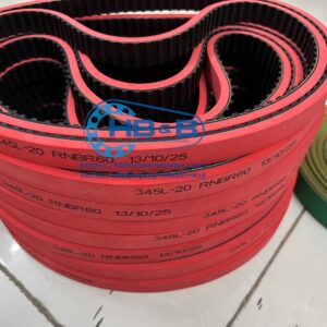 Dây curoa Bando 345L đắp cao su đỏ