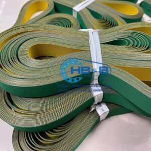 Dây đai dẹt xanh vàng