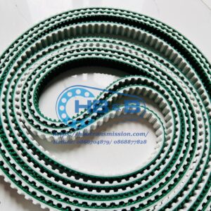 Dây curoa PU trắng, đắp băng tải PVC nhám gai