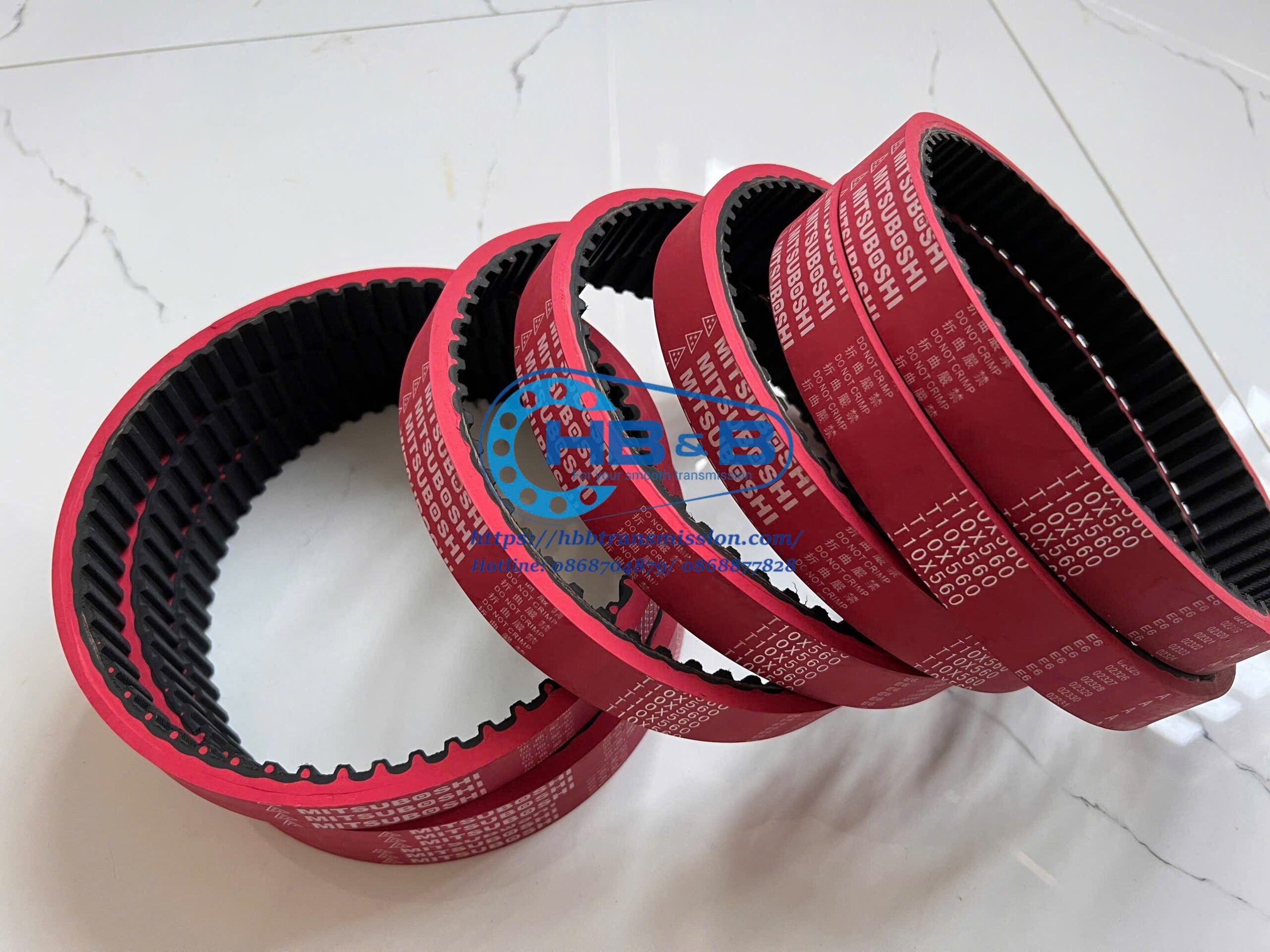 mitsuboshi T10-560 đắp cao su đỏ