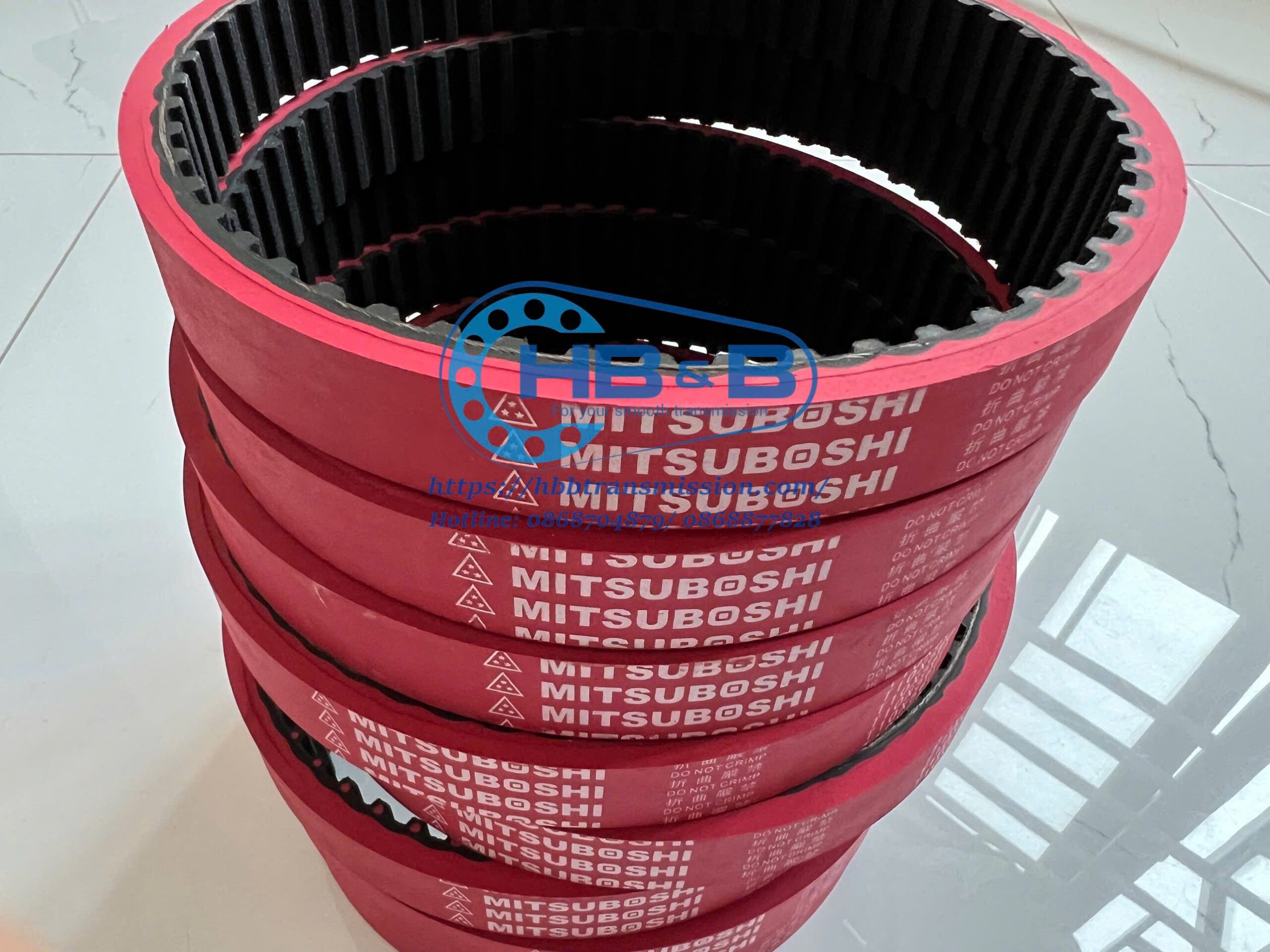 mitsuboshi T10-560 đắp cao su đỏ.1