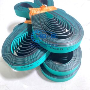 Dây đai dẹt xanh đen dày 1mm